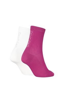 Calvin Klein Short Socks, Pack of 2 - view 2, Fuchsia