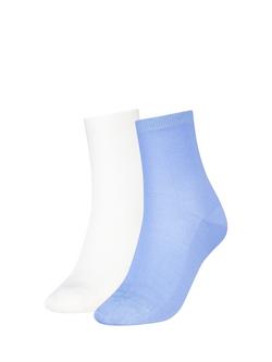 Calvin Klein Short Socks, Pack of 2, Sky Blue
