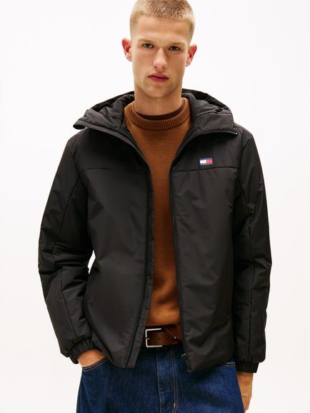 Tommy Jeans Urban Water-Repellent Padded Jacket, Black, Black