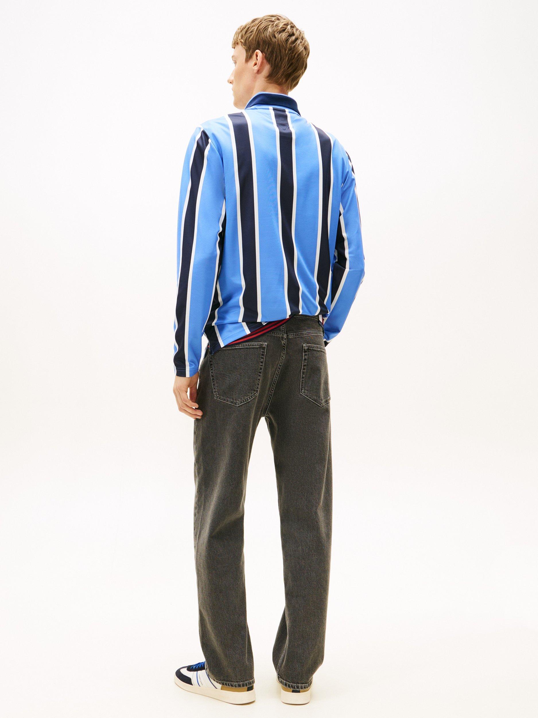 Product image 3 of 5, which shows Tommy Jeans Otis Regular Straight Fit Jeans, Denim Grey, W30/L30