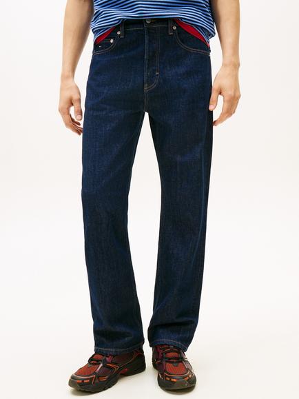 Tommy Jeans Otis  Regular Straight Fit Jeans, Dark Blue, Dark Blue