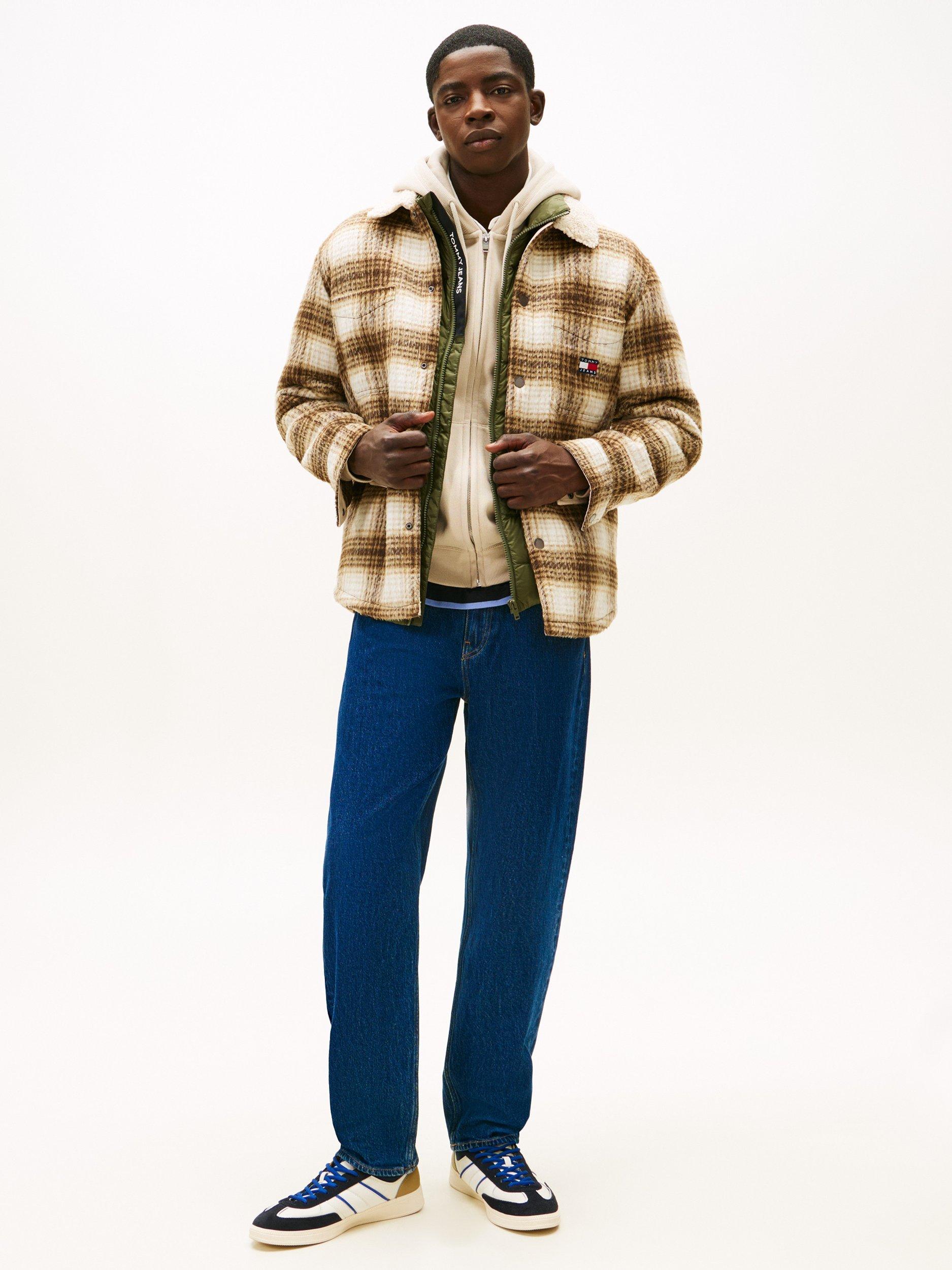 Product image 2 of 4, which shows Tommy Jeans Sonny Regular Tapered Fit Jeans, Dark Blue, W32/L30