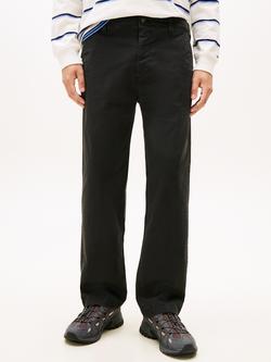 Tommy Jeans Otis Straight Fit Chinos, Black
