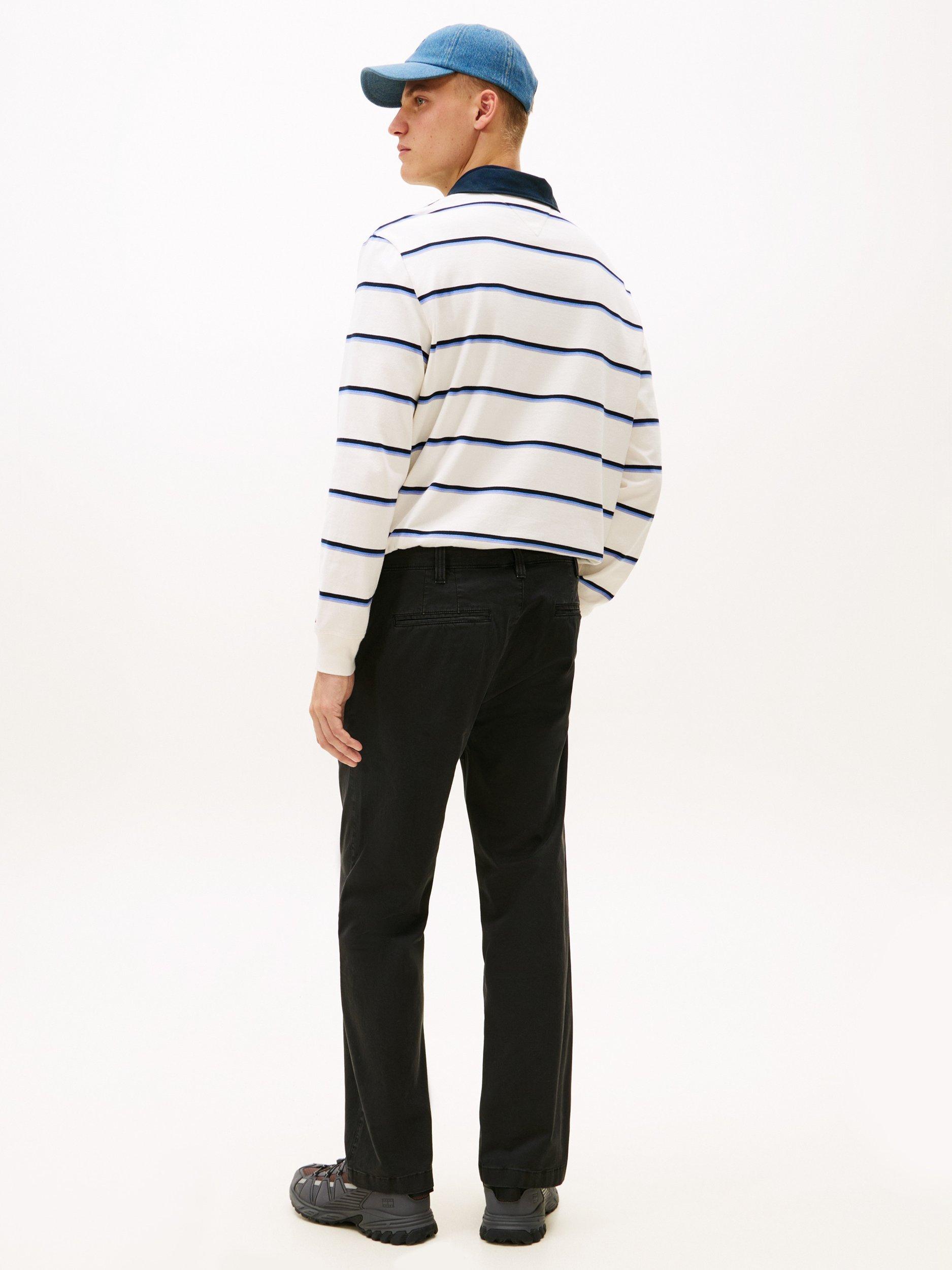 Product image 3 of 5, which shows Tommy Jeans Otis Straight Fit Chinos, Black, W30/L30