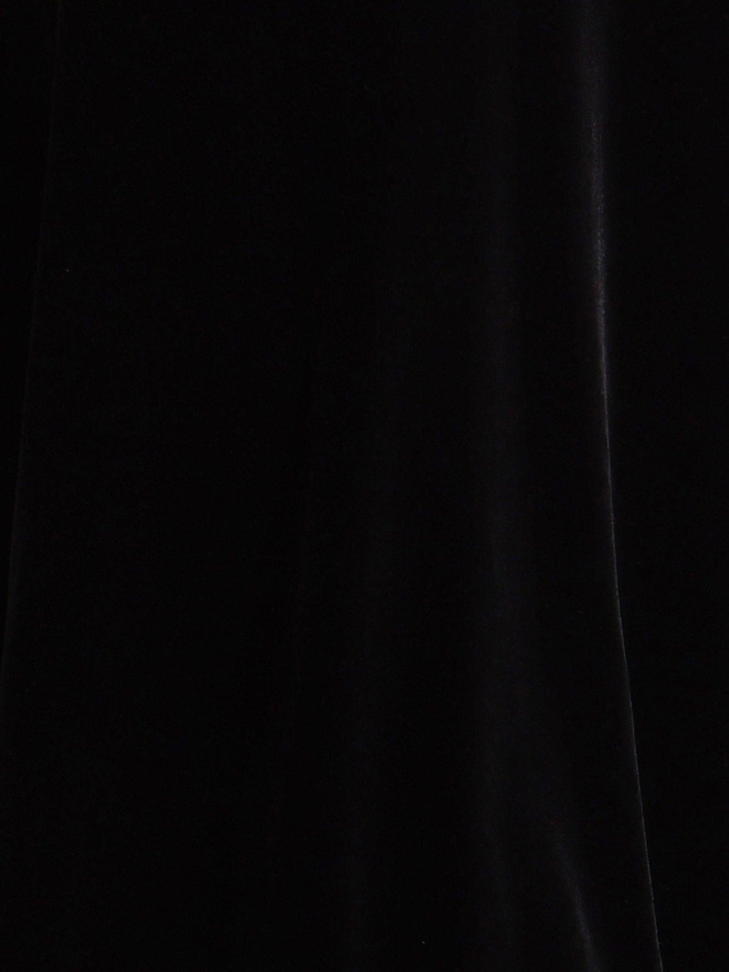 Product image 5 of 5, which shows Traffic People Forgotten No Going Back Velvet Top, Black, XS