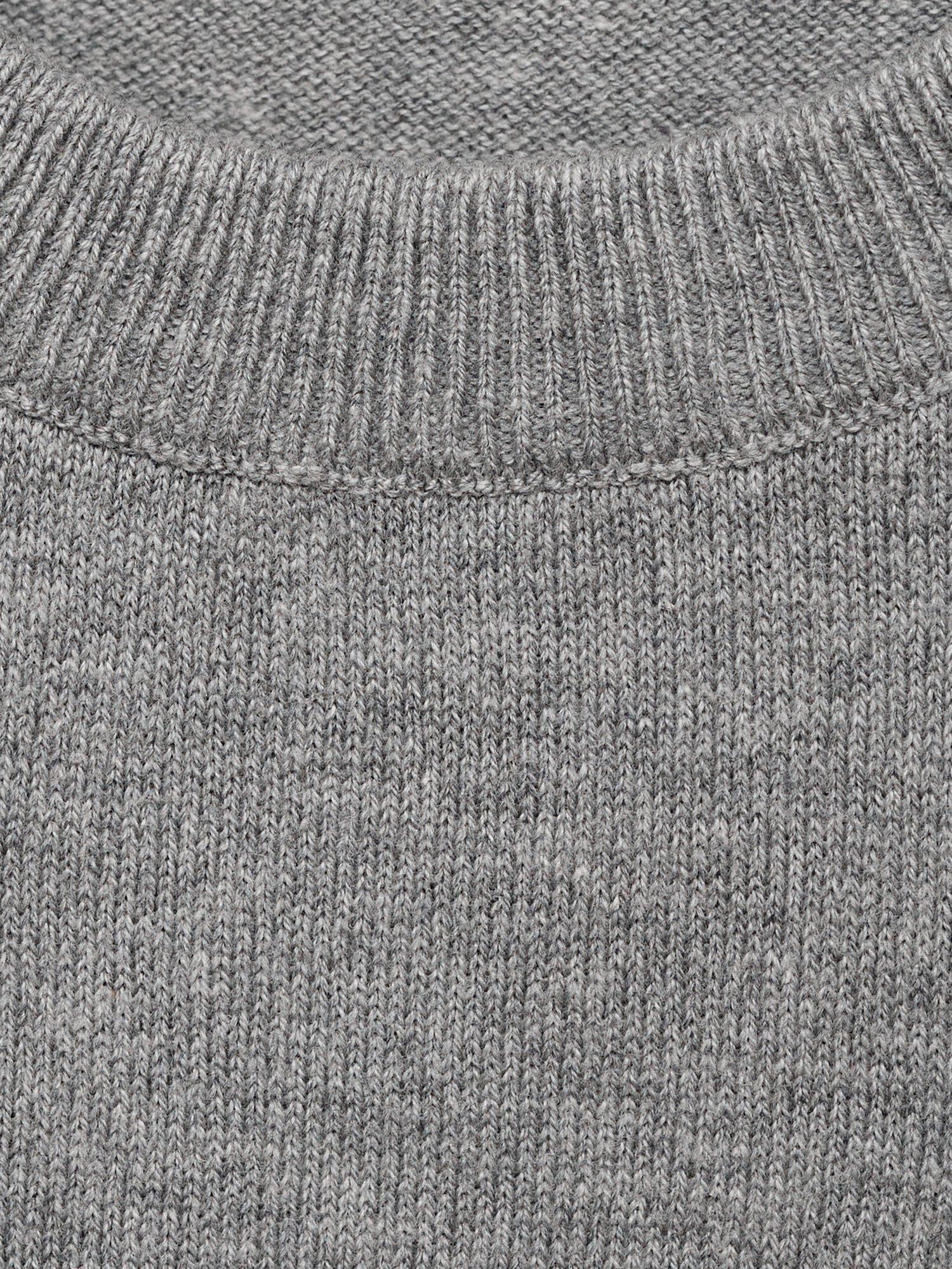 Product image 6 of 6, which shows Mango Kids' Hugo Pure Cotton Sweatshirt, Medium Grey, 11-12 years
