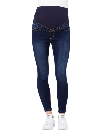 Ripe Rebel Maternity Jeggings, Indigo - view 2, Indigo