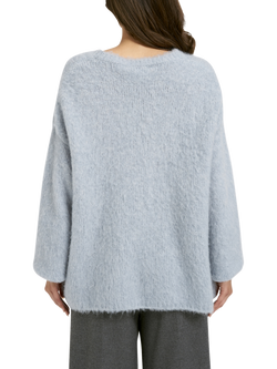 Smith & Soul Brushed Knit Jumper, Blue - view 2, Blue