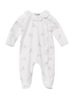Trotters Baby Lapinou Bunny Sleepsuit, Pale Pink, Pale Pink