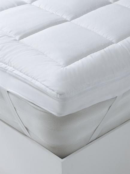 John Lewis Specialist Support Ultimate Dual Layer Topper, White