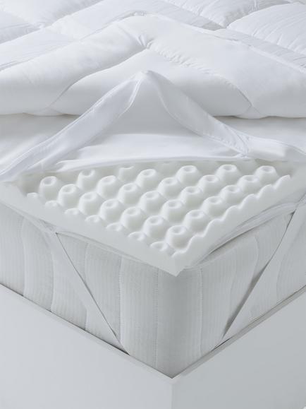 John Lewis Specialist Support Ultimate Dual Layer Topper - view 2, White