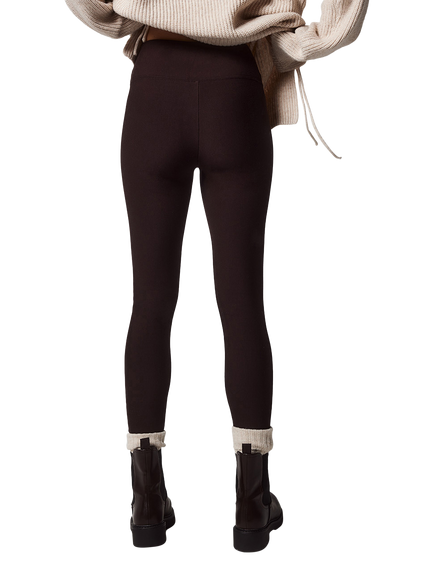 Lovall Winter High Rise Leggings, Espresso Brown - view 2, Espresso Brown