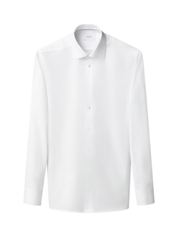Eton Regular Fit Cotton Dobby Shirt, White