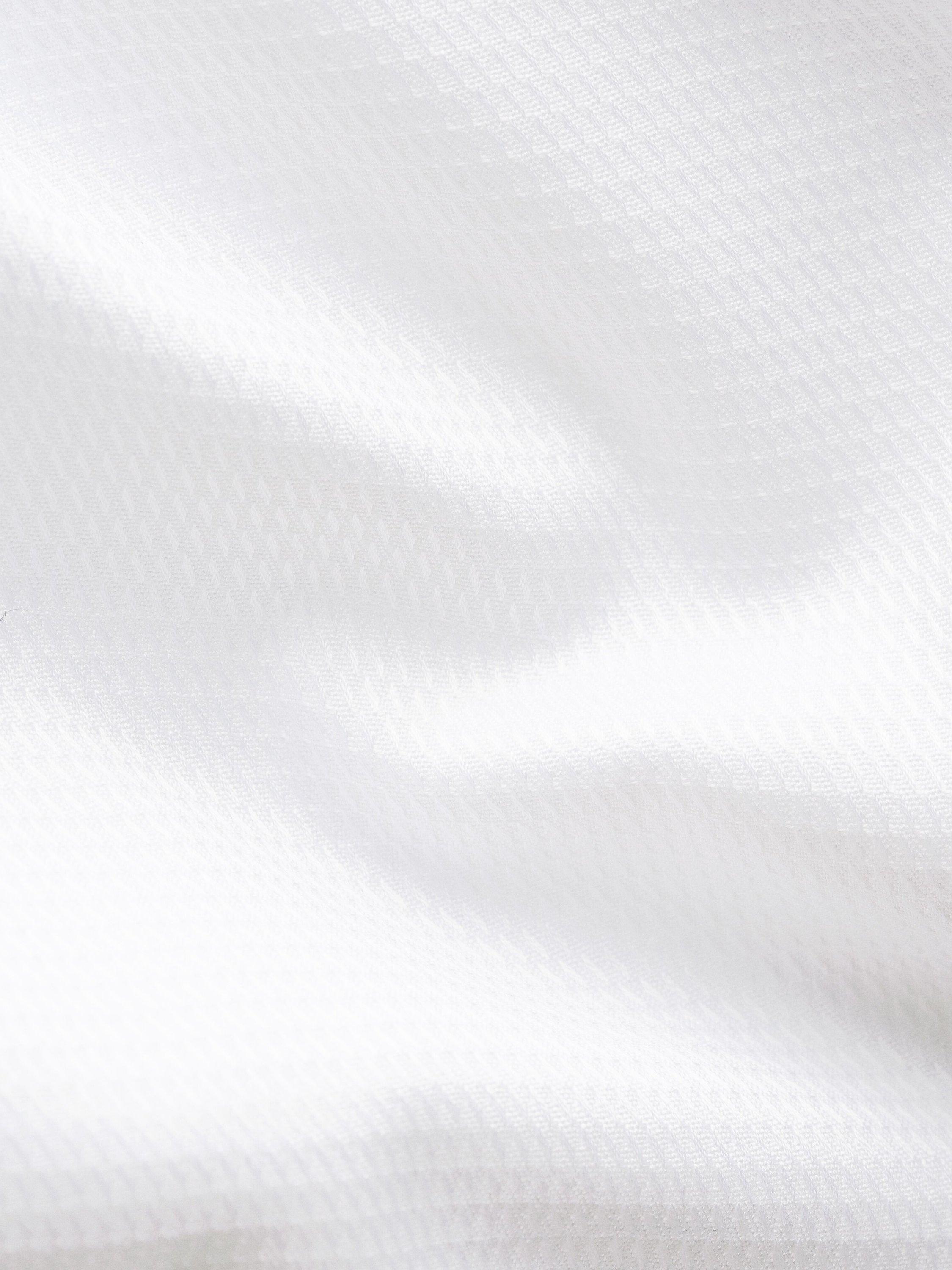 Product image 3 of 4, which shows Eton Regular Fit Cotton Dobby Shirt, White, 14.5