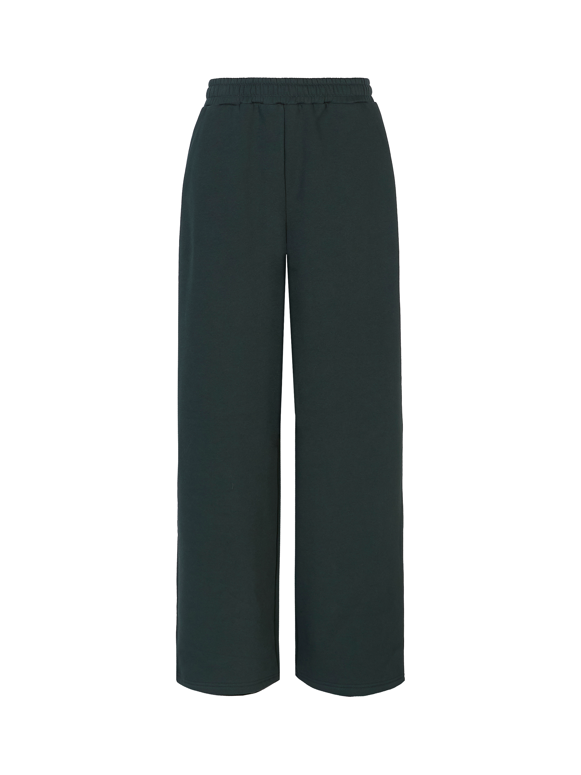 Product image 4 of 4, which shows Lovall ALL SZN Wide Leg Joggers, Pine, 6