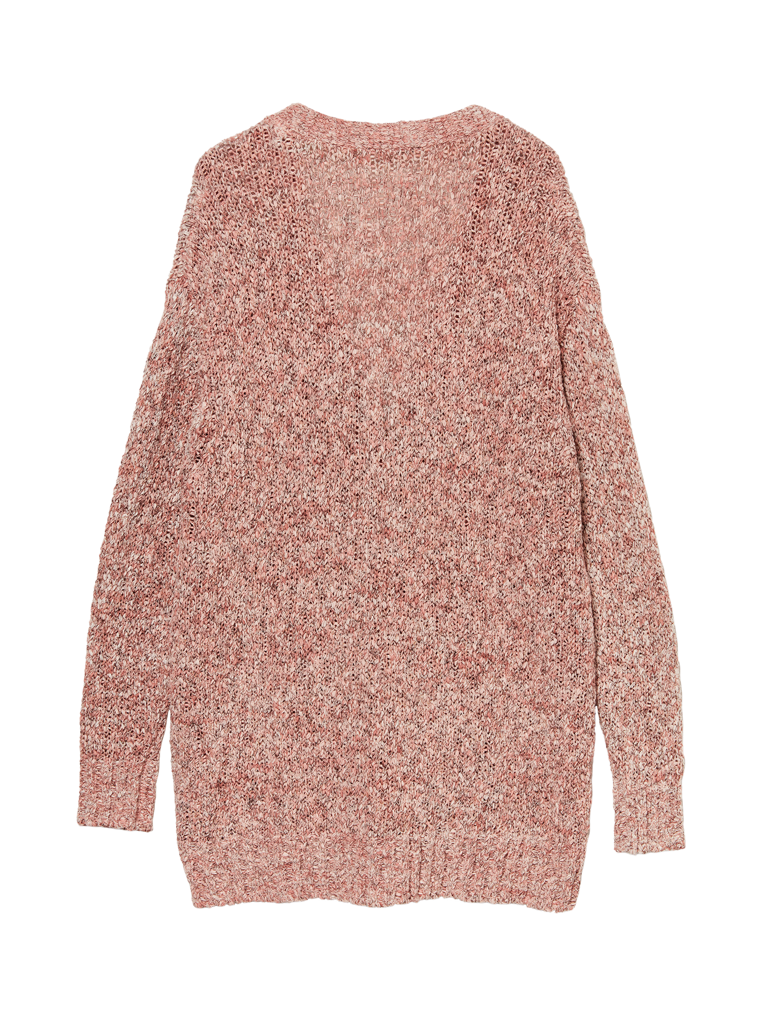 Product image 2 of 2, which shows SISLEY V-Neck Maxi Cardigan, Pink, S