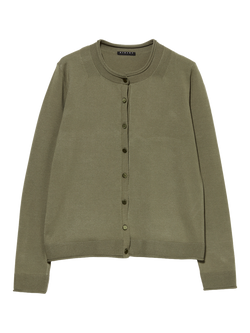 SISLEY Regular Fit Cardigan, Military Green