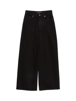SISLEY Wide Leg 72 Jeans, Black
