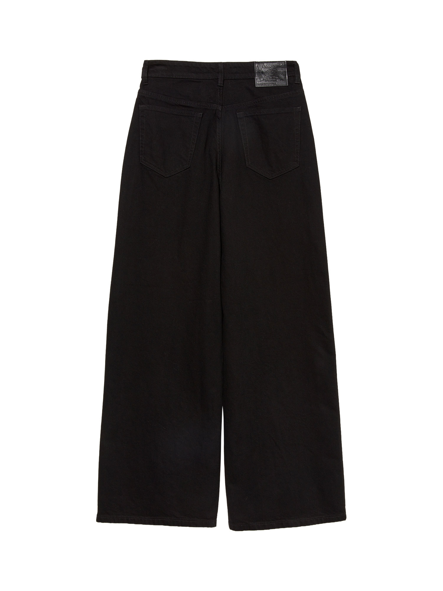 Product image 2 of 2, which shows SISLEY Wide Leg 72 Jeans, Black, 27 R