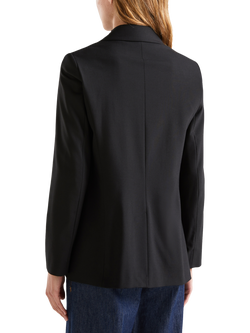 Benetton Relaxed Fit Single Breasted Blazer - view 2, Black