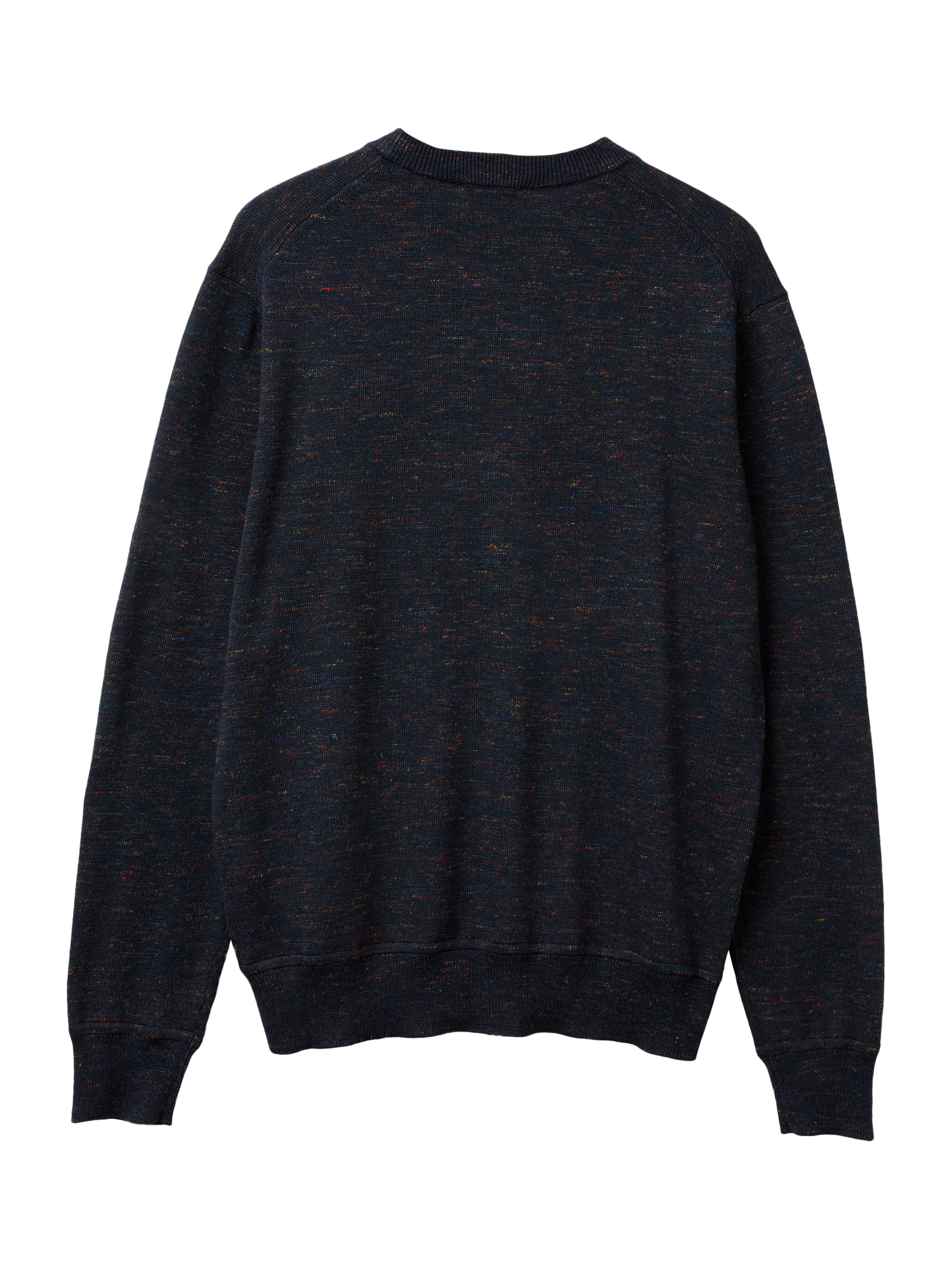 Product image 5 of 6, which shows Benetton Wool Blend Crew Neck Jumper, Blue, XXL