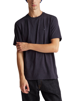 Benetton Cotton Short Sleeve Crew Neck T-Shirt, Navy