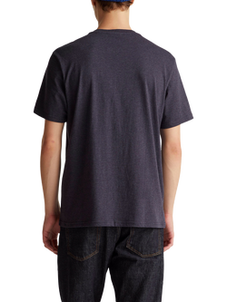 Benetton Cotton Short Sleeve Crew Neck T-Shirt - view 2, Navy