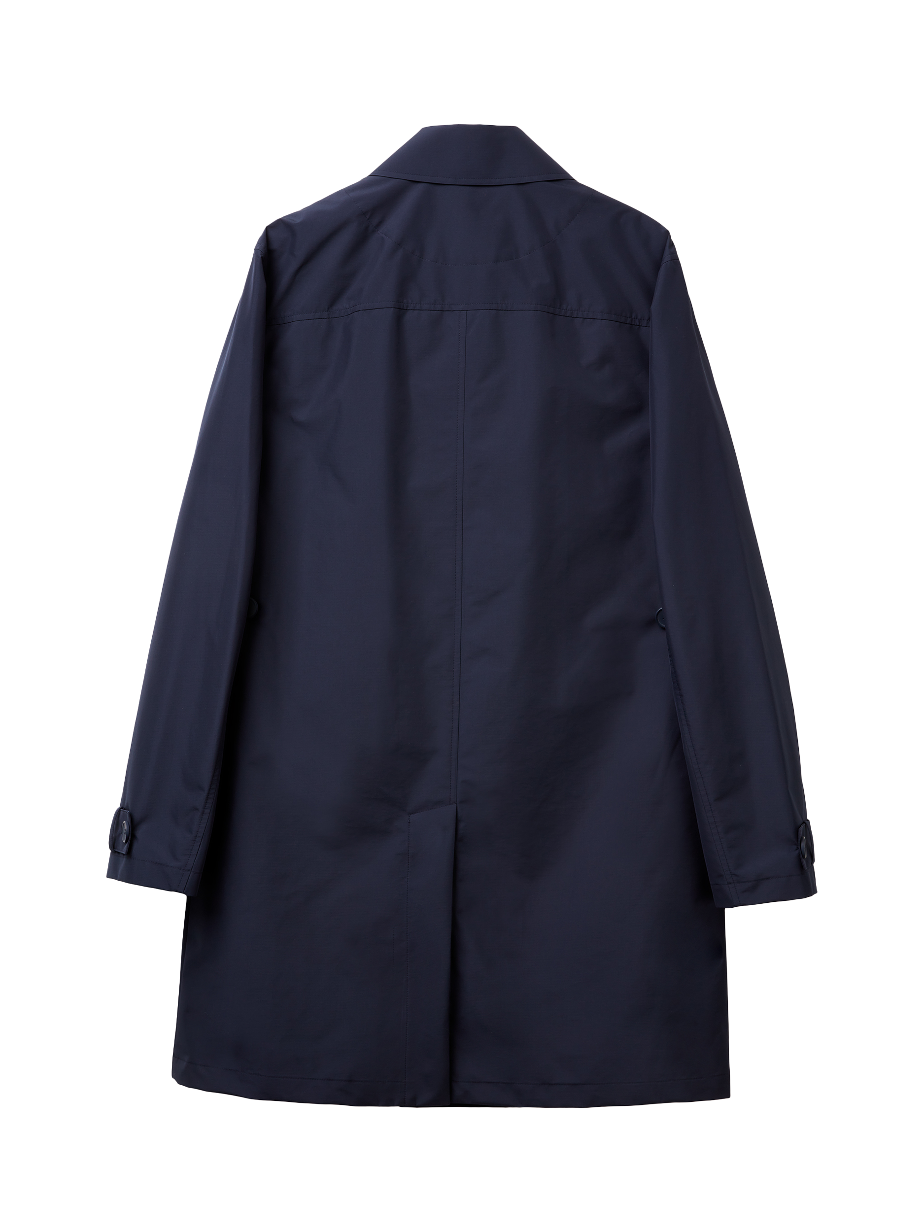 Product image 5 of 5, which shows Benetton Longline Trench Coat, Blue, XXL