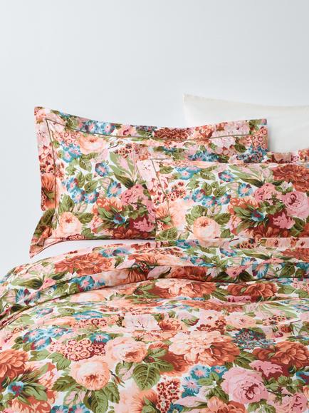 John Lewis x Sanderson Rose & Peony Duvet Cover Set, Multi, Multi