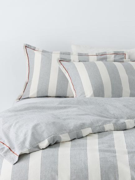 John Lewis Whitby Pure Cotton Weave Bedding, Multi, Multi
