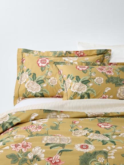 John Lewis x Sanderson Box Wood Duvet Cover Set, Honeycomb
