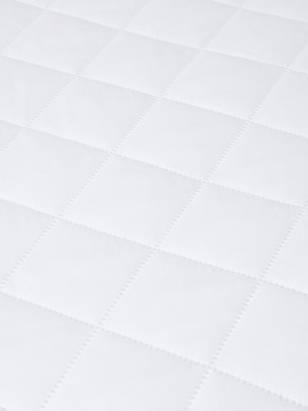 John Lewis Easycare Waterproof Mattress Protector - view 2, White