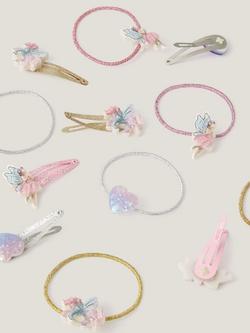 Monsoon Kids' Hair Bands & Clips, Pack of 12, Multi - view 2, Multi