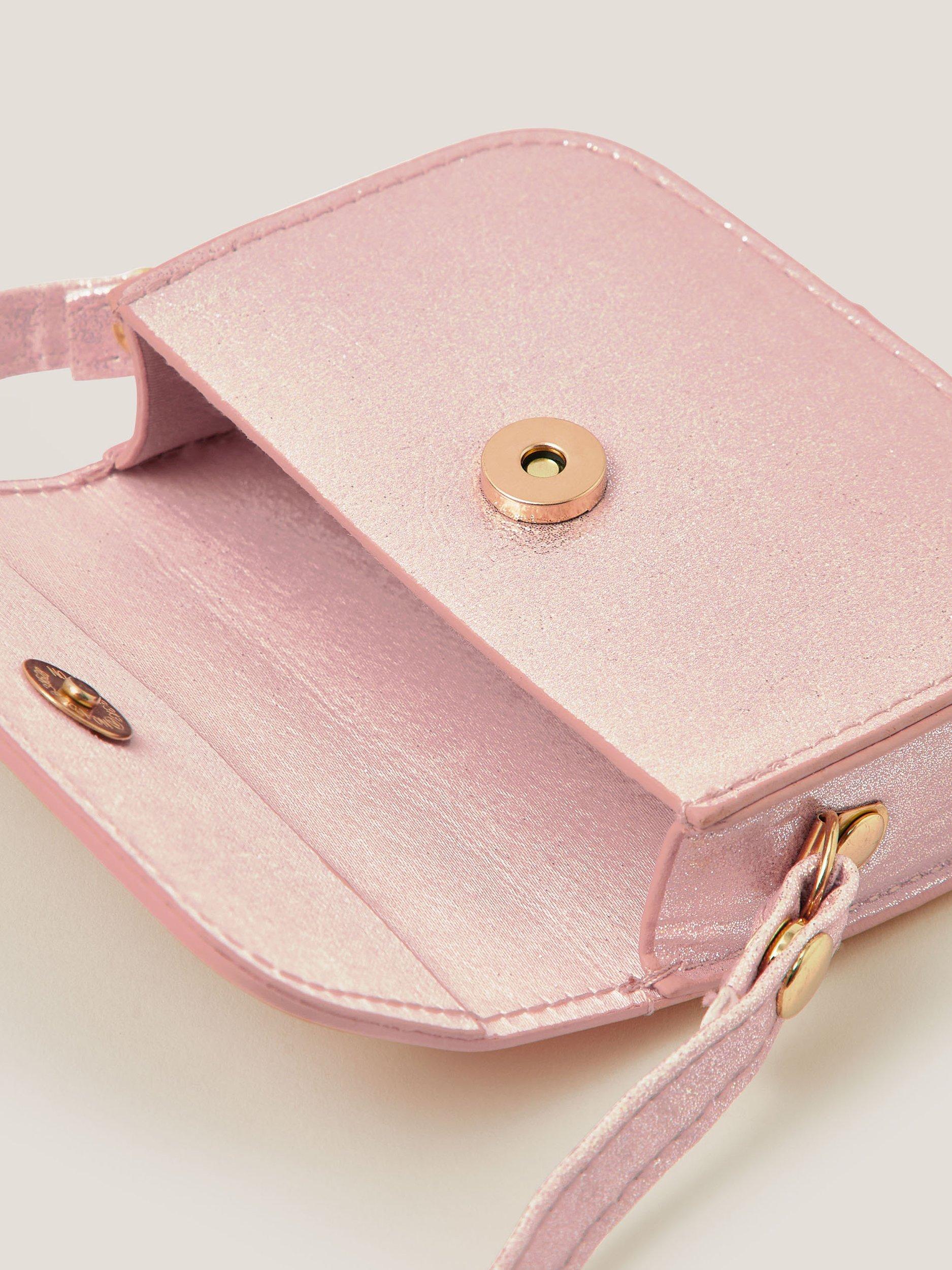 Product image 4 of 4, which shows Monsoon Kids' Glitter Unicorn Bag, Pink