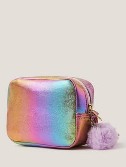 Monsoon Kids' Quilted Rainbow Bag, Multi - view 2, Multi