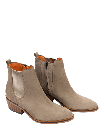Penelope Chilvers Rove Suede Ankle Boots, Camel - view 2, Camel