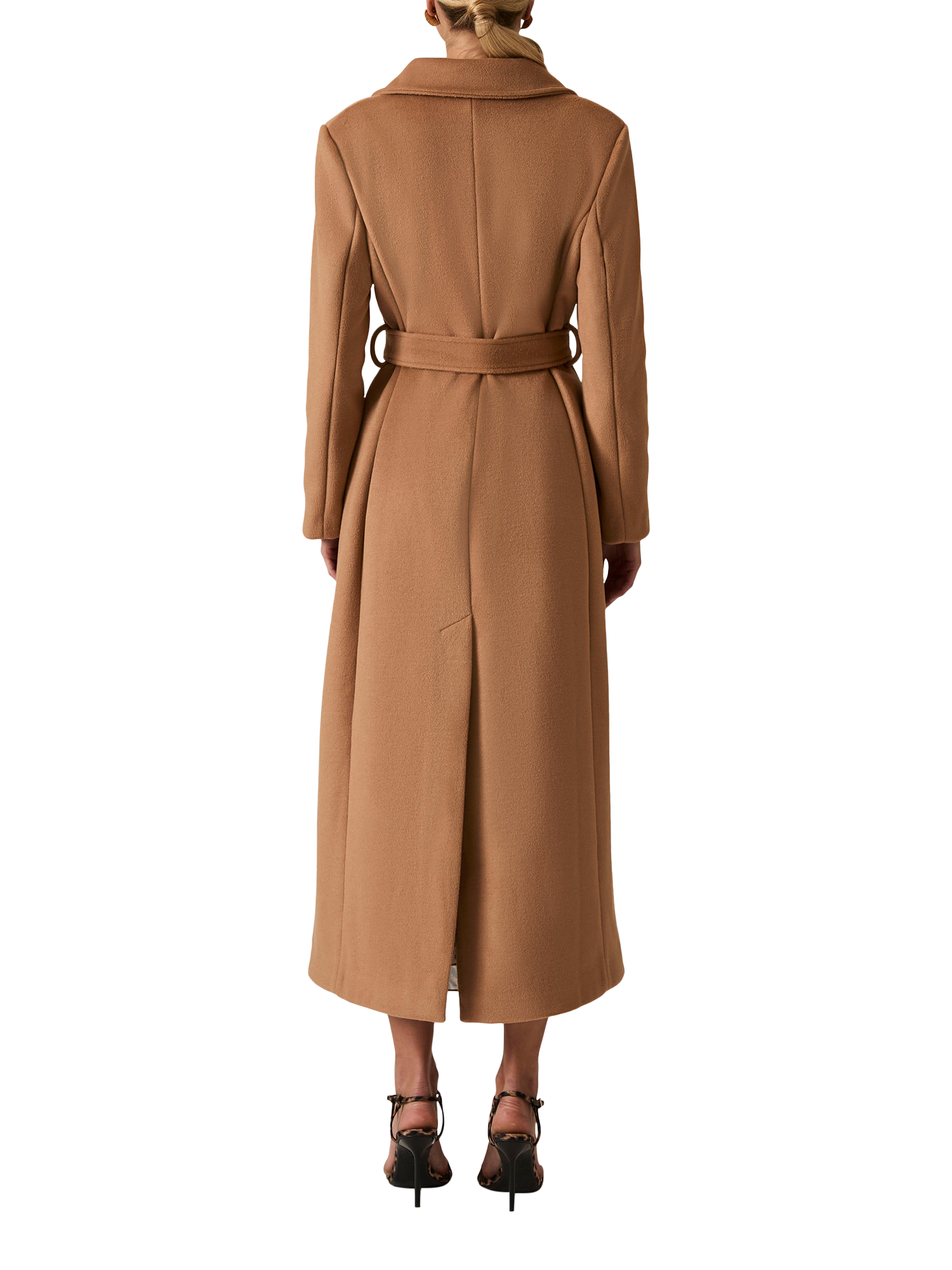 Product image 2 of 6, which shows James Lakeland Classic Long Coat, Camel, 10