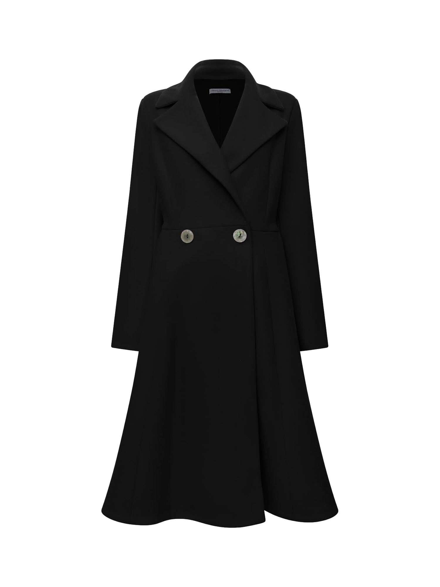 Product image 6 of 6, which shows James Lakeland Princess Coat, Black, 8