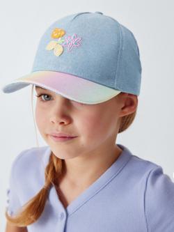 John Lewis Kids' Fruity Rainbow Cap, Multi, Multi