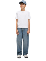 Jack & Jones Kids' Ron Original Loose Fit Jeans, Blue Denim