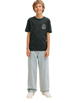 Jack & Jones Jorargos Pure Cotton Back Print T-Shirt, Forest River - view 2, Forest River