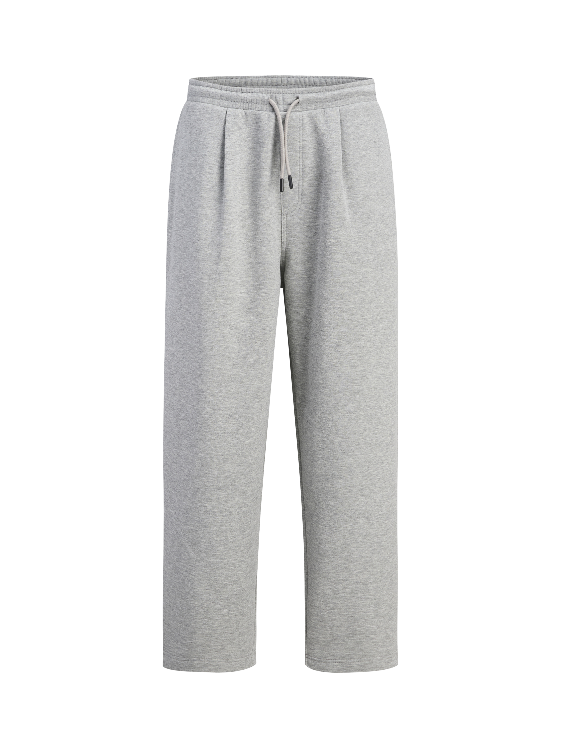 Product image 1 of 2, which shows Jack & Jones Kids' Stevan Drawstring Joggers, Light Grey, 8 years