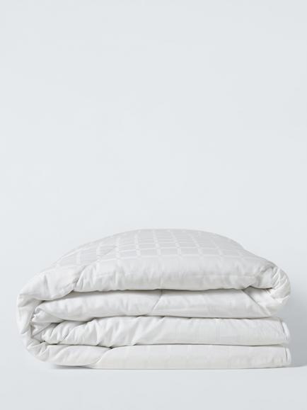 John Lewis Breathe Clusterfibre Duvet, 10.5 Tog, White