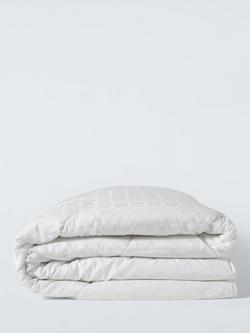 John Lewis Breathe Clusterfibre Duvet, 13.5 Tog, White