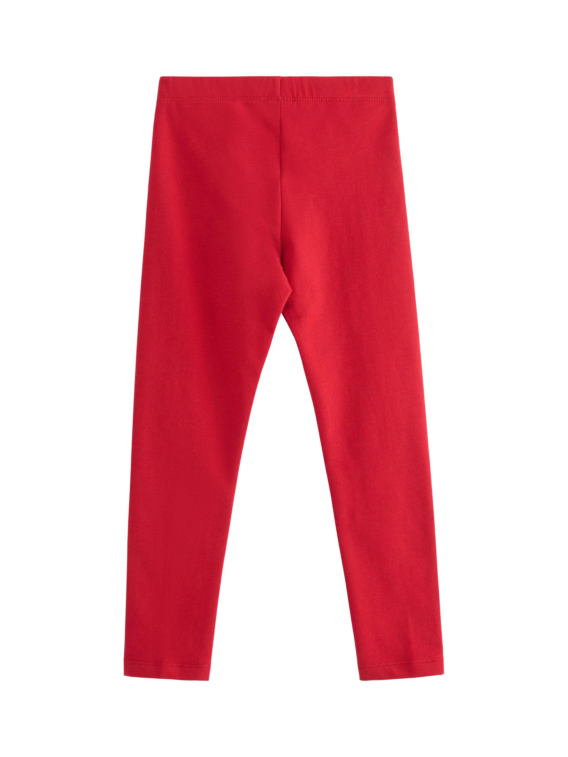 Product image 5 of 6, which shows Lindex Kids' Gingerbread Leggings, Dark Red, 3-4 years