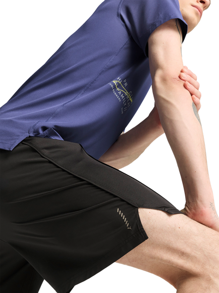 PUMA Velocity 7 Running Shorts, Puma Black - view 2, Puma Black