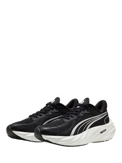 PUMA Velocity NITRO 4 Women's Running Shoes, Black/White - view 2, Black-puma White