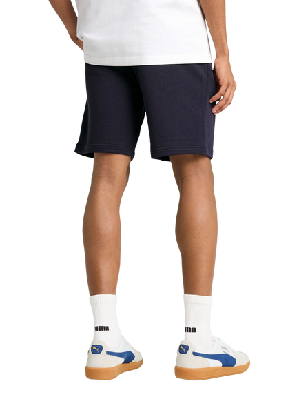 PUMA Men's Cotton Blend Essentials Logo Sweat Shorts - view 2, New Navy