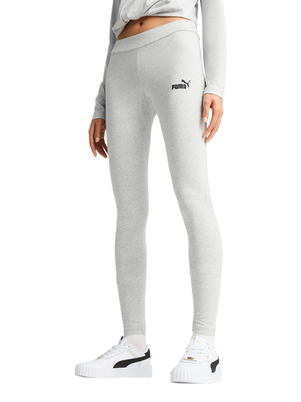 PUMA Women's Essentials No.1 Logo Leggings, Light Gray Heather