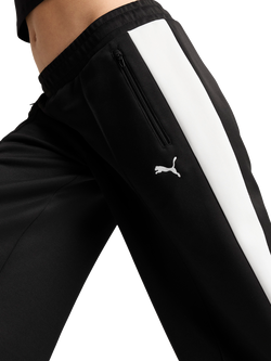 PUMA T7 Low Rise Track Trousers, Puma Black - view 2, Puma Black